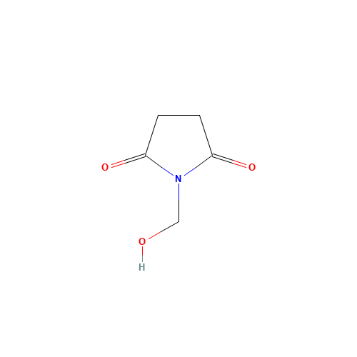 5146-68-9 N-hydroxymethylsuccinimide chemical structure