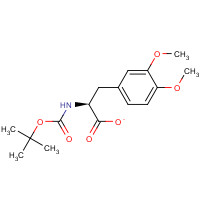 127095-97-0 BOC-3,4-DIMETHOXY-L-PHENYLALANINE chemical structure