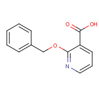 14178-18-8 2-(Phenylmethoxy)-3-pyridinecarboxylic acid chemical structure