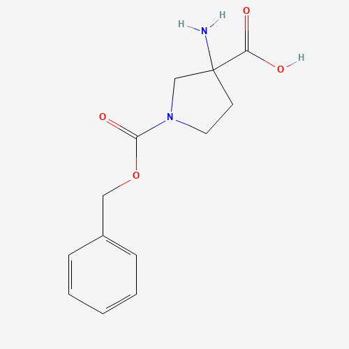 93533-01-8 3-AMINO-3-HYDROXYCARBONYL-1-N-CBZ PYRROLIDINE chemical structure