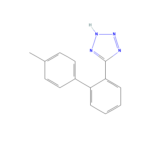 120568-11-8 5-[2-(4'-METHYLBIPHENYL)]TETRAZOLE chemical structure