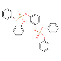 57583-54-7 Tetraphenyl resorcinol bis(diphenylphosphate) chemical structure
