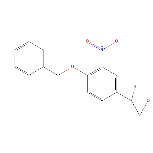 51582-41-3 [3-Nitro-4-(phenylmethoxy)phenyl]-oxirane chemical structure