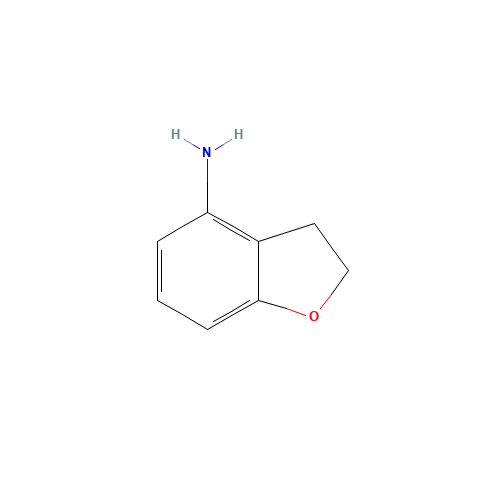 61090-37-7 2,3-DIHYDRO-4-BENZOFURANAMINE chemical structure