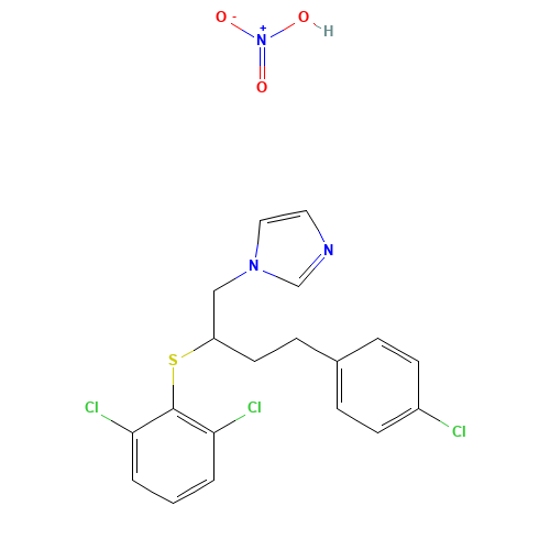64872-77-1 Butoconazole nitrate chemical structure