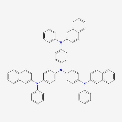 185690-41-9 4,4',4''-Tris[2-naphthyl(phenyl)amino]triphenylamine chemical structure