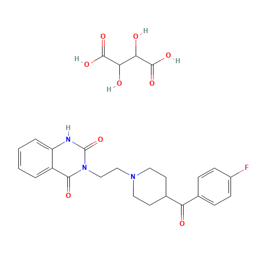 83846-83-7 KETANSERIN TARTRATE chemical structure