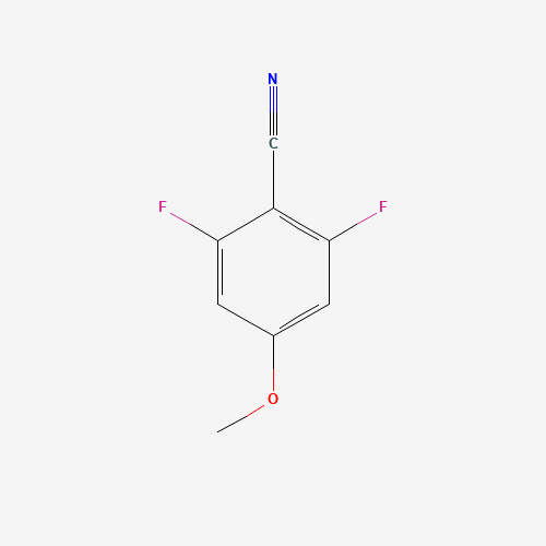 123843-66-3 2,6-DIFLUORO-4-METHOXYBENZONITRILE chemical structure