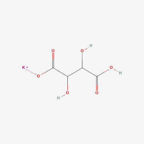 868-14-4 L(+)-Potassium hydrogen tartrate chemical structure
