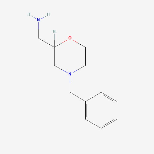 110859-47-7 (4-Benzyl-1,4-oxazinan-2-yl)methylamine chemical structure
