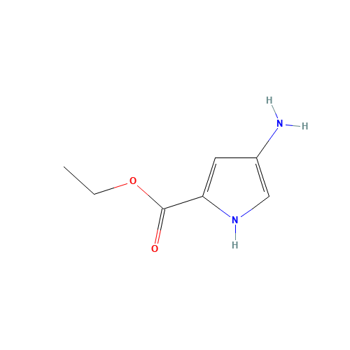 67318-12-1 ethyl 4-amino-1H-pyrrole-2-carboxylate chemical structure