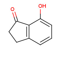 6968-35-0 7-HYDROXY-1-INDANONE  97 chemical structure