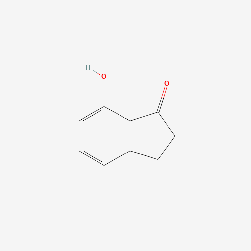 6968-35-0 7-HYDROXY-1-INDANONE  97 chemical structure