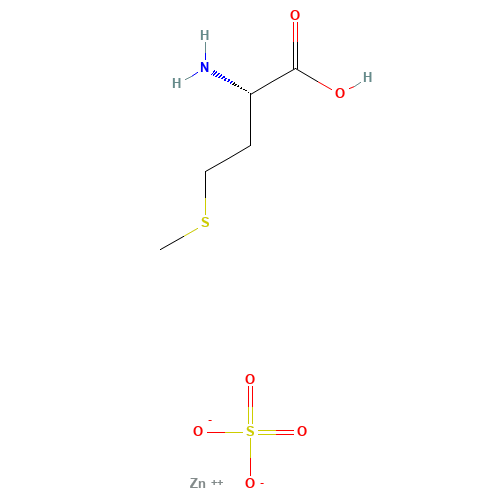 56329-42-1 Zinc methionine sulfate chemical structure