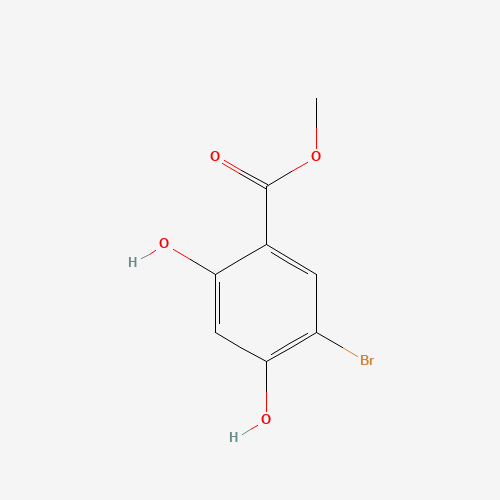 98437-43-5 5-BROMO-2,4-DIHYDROXYBENZOIC ACID METHYL ESTER chemical structure