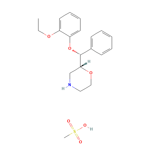 98769-84-7 Reboxetine mesylate chemical structure
