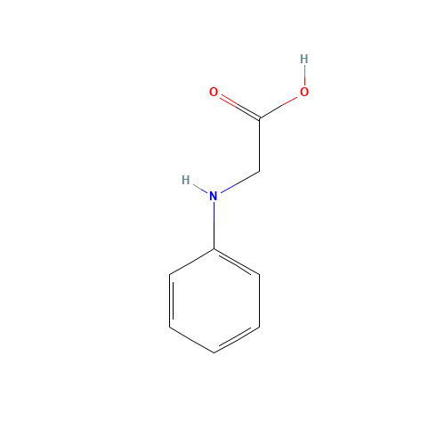 103-01-5 Anilinoacetic acid chemical structure
