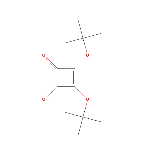 66478-66-8 3,4-Di(tert-butoxy)-3-cyclobutene-1,2-dione chemical structure