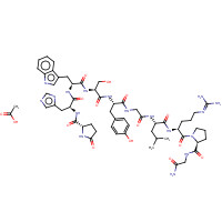 34973-08-5 Gonadorelin acetate chemical structure