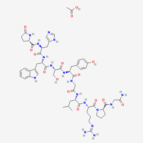 34973-08-5 Gonadorelin acetate chemical structure