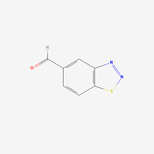 394223-15-5 1,2,3-Benzothiadiazole-5-carboxaldehyde chemical structure