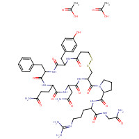 16789-98-3 Desmopressin acetate chemical structure