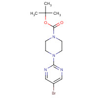 374930-88-8 5-BROMO-2-(4-BOC-PIPERAZIN-1-YL)PYRIMIDINE chemical structure