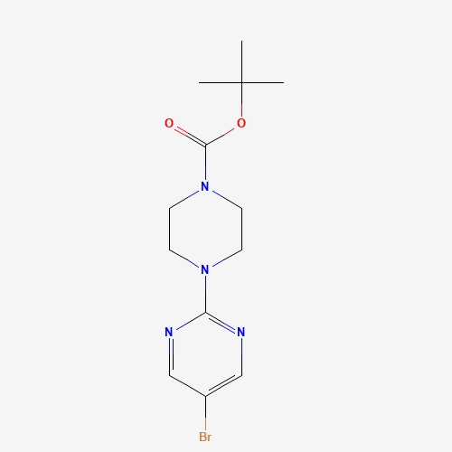 374930-88-8 5-BROMO-2-(4-BOC-PIPERAZIN-1-YL)PYRIMIDINE chemical structure