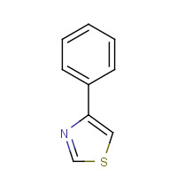 1826-12-6 4-phenyl-1,3-thiazole chemical structure