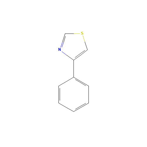1826-12-6 4-phenyl-1,3-thiazole chemical structure