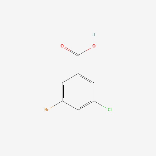 42860-02-6 3-BROMO-5-CHLOROBENZOIC ACID chemical structure