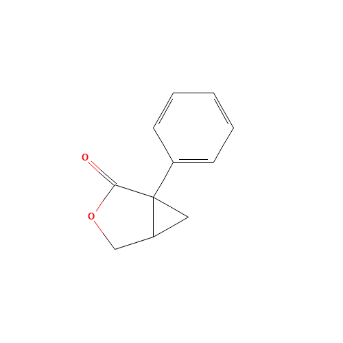 63106-93-4 (1S,5R)-1-PHENYL-3-OXA-BICYCLO[3.1.0]HEXAN-2-ONE chemical structure