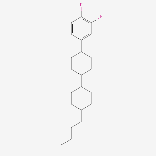 82832-58-4 TRANS,TRANS-4-(3,4-DIFLUOROPHENYL)-4''-BUTYL-BICYCLOHEXYL chemical structure
