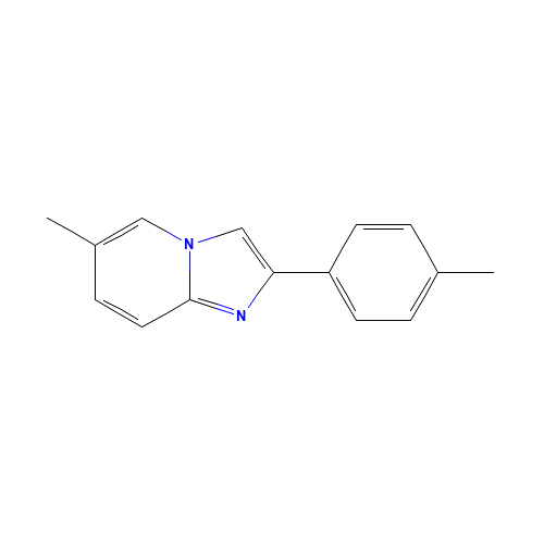 88965-00-8 6-Methyl-2-(4-methylphenyl)imidazo[1,2-a]pyridine chemical structure