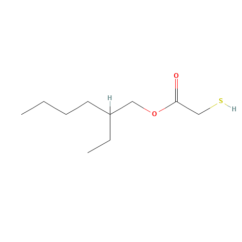 7659-86-1 2-ETHYLHEXYL THIOGLYCOLATE chemical structure