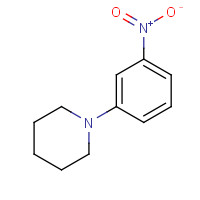 27969-73-9 1-(3-Nitrophenyl)piperidine chemical structure