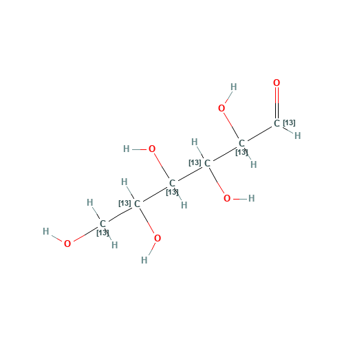 110187-42-3 D-GLUCOSE-13C6 chemical structure