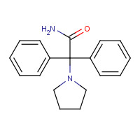 134002-25-8 3-(S)-(1-Carbamoyl-1,1-diphenylmethyl)pyrrolidine chemical structure