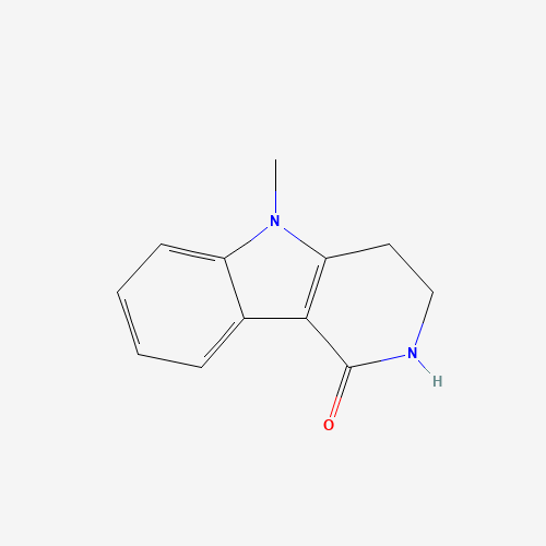 122852-75-9 2,3,4,5-Tetrahydro-5-methyl-1H-pyrido[4,3-b]indol-1-one chemical structure