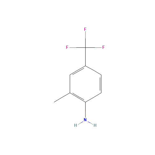 67169-22-6 2-METHYL-4-(TRIFLUOROMETHYL)ANILINE chemical structure