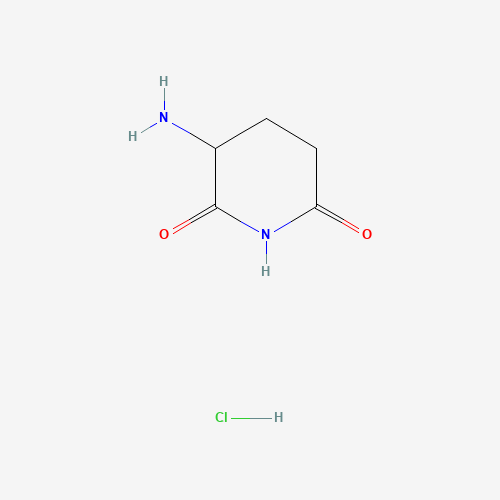 2686-86-4 3-aminopiperidine-2,6-dione hydrochloride chemical structure