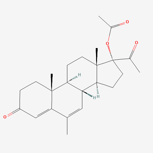 595-33-5 Megestrol acetate chemical structure