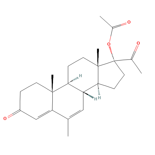 595-33-5 Megestrol acetate chemical structure
