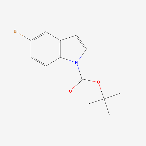 182344-70-3 TERT-BUTYL 5-BROMOINDOLE-1-CARBOXYLATE chemical structure
