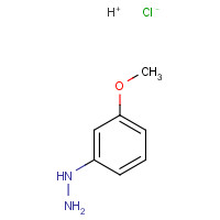 39232-91-2 m-Methoxyphenylhydrazine hydrochloride chemical structure