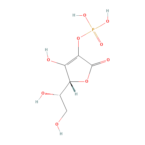 23313-12-4 L-ASCORBIC ACID 2-MONOPHOSPHATE TRI-CYCLOHEXYLAMMONIUM SALT chemical structure