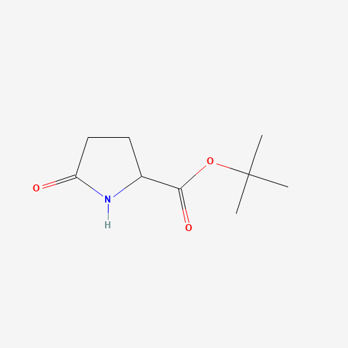 85136-12-5 (S)-2-PYRROLIDONE-5-CARBOXYLIC ACID T-BUTYL ESTER chemical structure