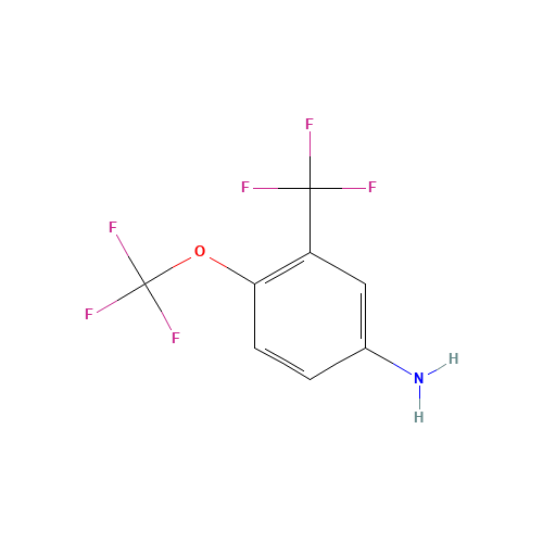 104678-68-4 5-AMINO-2-(TRIFLUOROMETHOXY)BENZOTRIFLUORIDE chemical structure