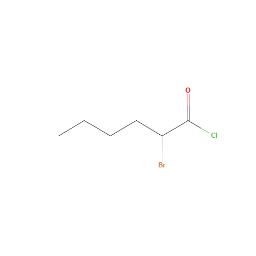 42768-46-7 2-Bromohexanoylchloride chemical structure