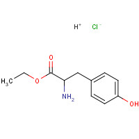 4089-07-0 Ethyl L-tyrosinate hydrochloride chemical structure